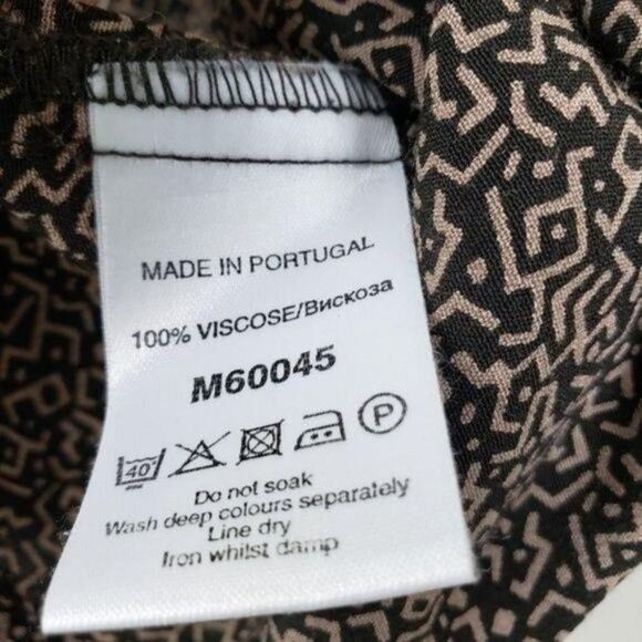 Next round neck tank top brown size small - Picture 3 of 8